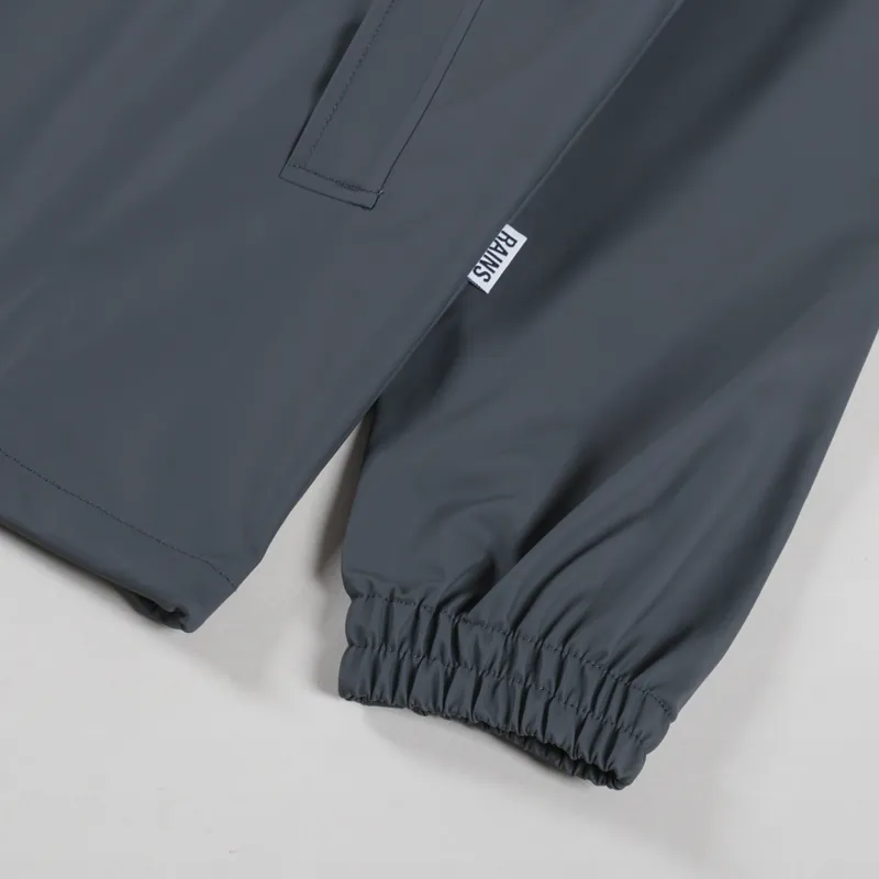 Rains Storm Breaker Waterproof Jacket Dark Grey-6