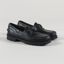 Sebago Ranger Waxy Moccasin Shoes Total Black