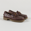 Sebago Ranger Waxy Moccasin Shoes Brown Gum