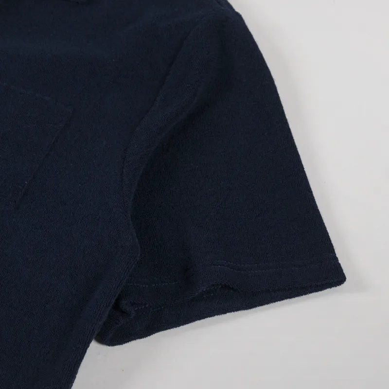 Oas Polo Terry Shirt Navy-6