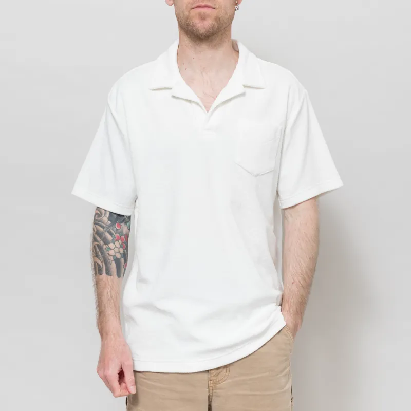 Oas Polo Terry Shirt White