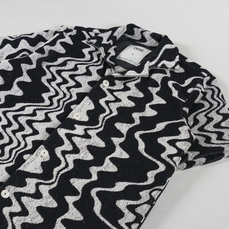 Oas Nero Verve Cuba Terry Shirt Black-1