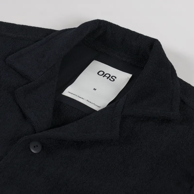 Oas Cuba Terry Shirt Black-4