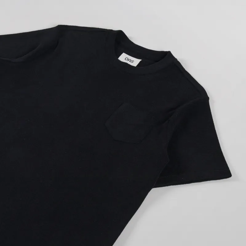 Oas Terry T Shirt Black-1