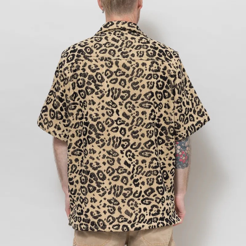 Oas Leo Cuba Terry Shirt Brown-2