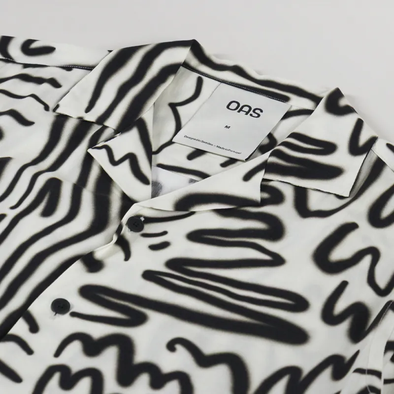 Oas Areosol Viscose Shirt White-2