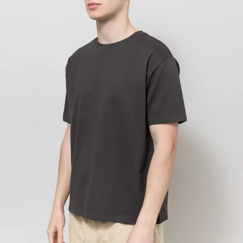 Uskees 7006 Essential T Shirt Faded Black-1