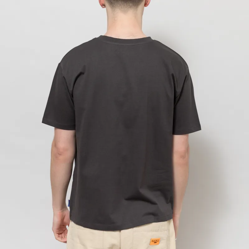 Uskees 7006 Essential T Shirt Faded Black-2