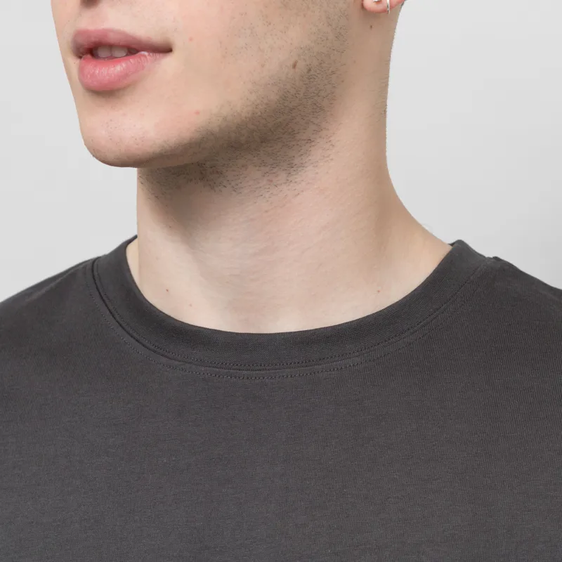 Uskees 7006 Essential T Shirt Faded Black-3