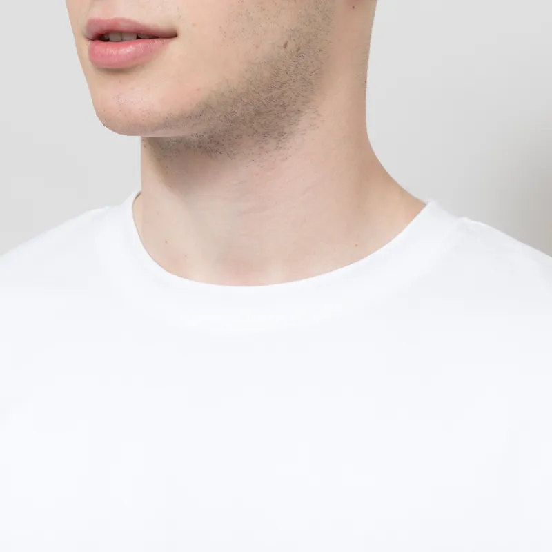 Uskees 7006 Essential T Shirt White-4