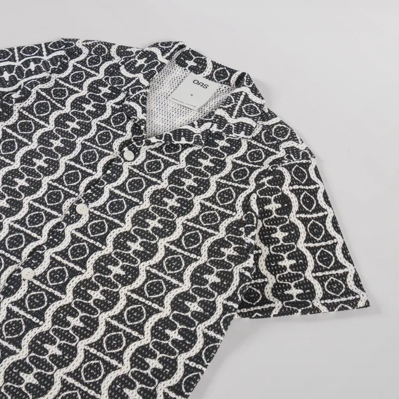 Oas Hypnotise Cuba Shirt Black-2