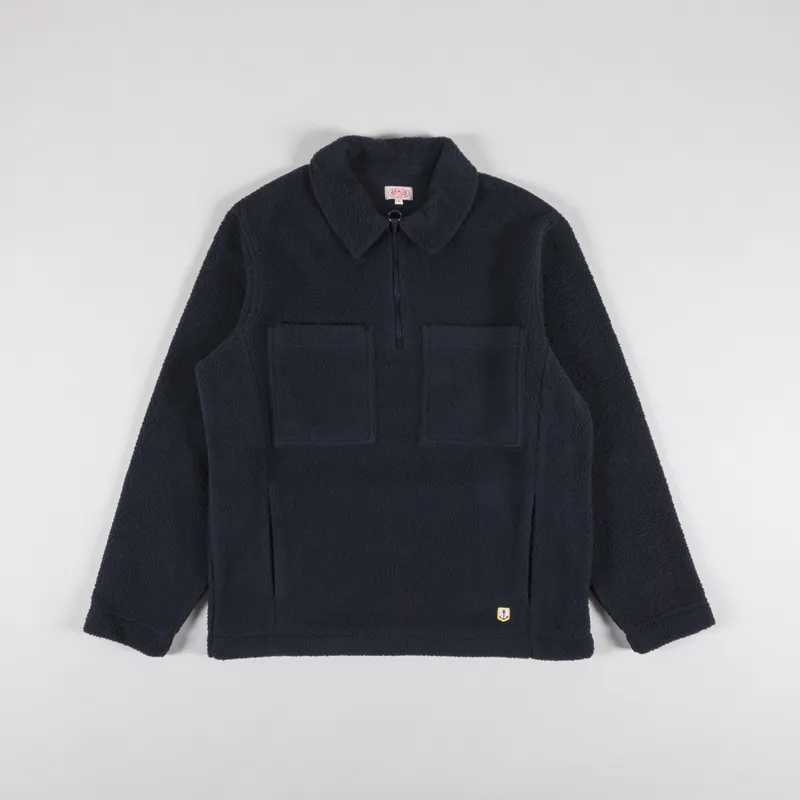 Armor Lux Heritage Fleece Sweat Marine Deep