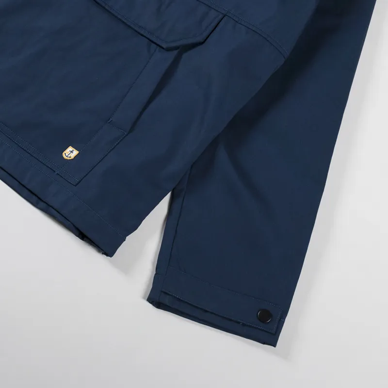 Armor Lux Heritage Water-Repellent Smock Marine Deep-8