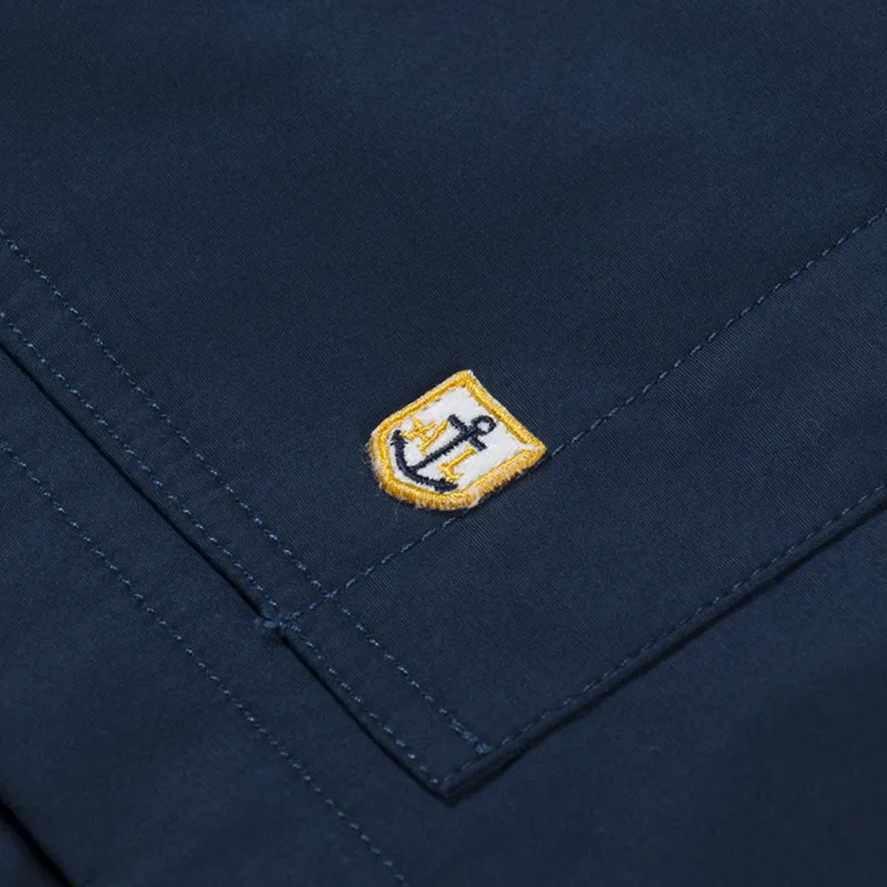 Armor Lux Heritage Water-Repellent Smock Marine Deep-4