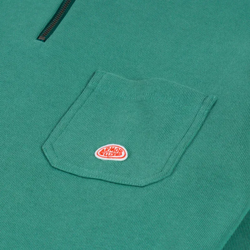 Armor Lux Camionneur Sweatshirt Dark Ivy-5