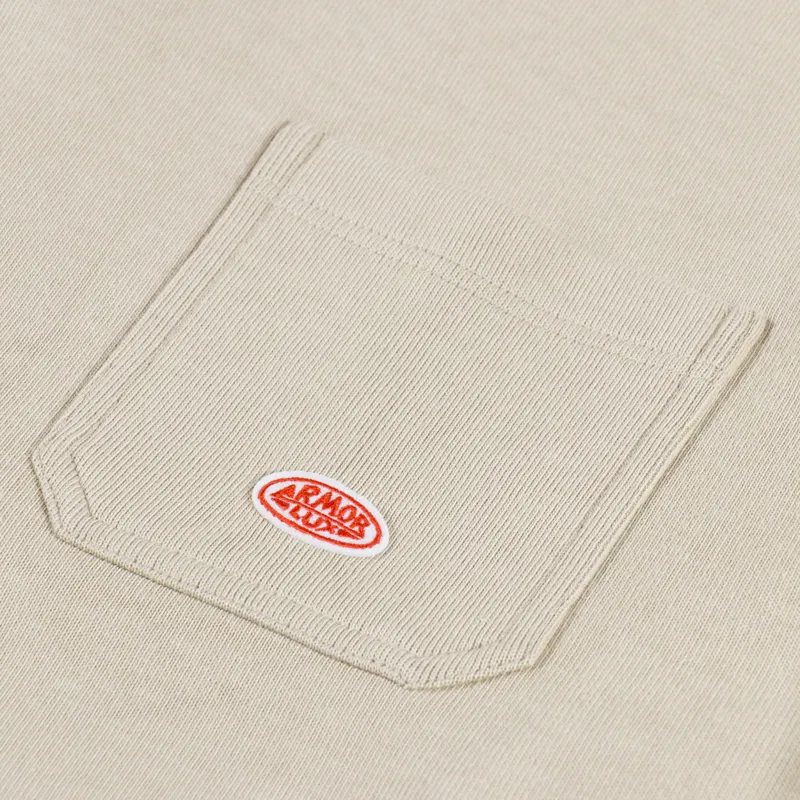 Armor Lux Camionneur Sweatshirt Sandstone-5