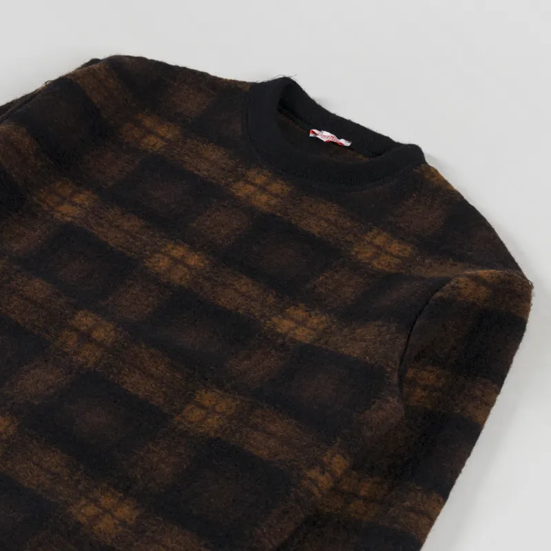 Armor Lux Heritage RDC Sweatshirt Carreaux Acajou-2