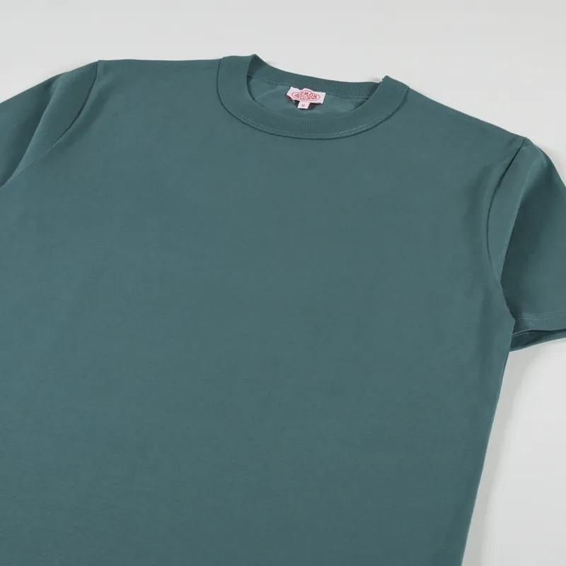 Armor Lux Heritage T Shirt Silver Pine-1