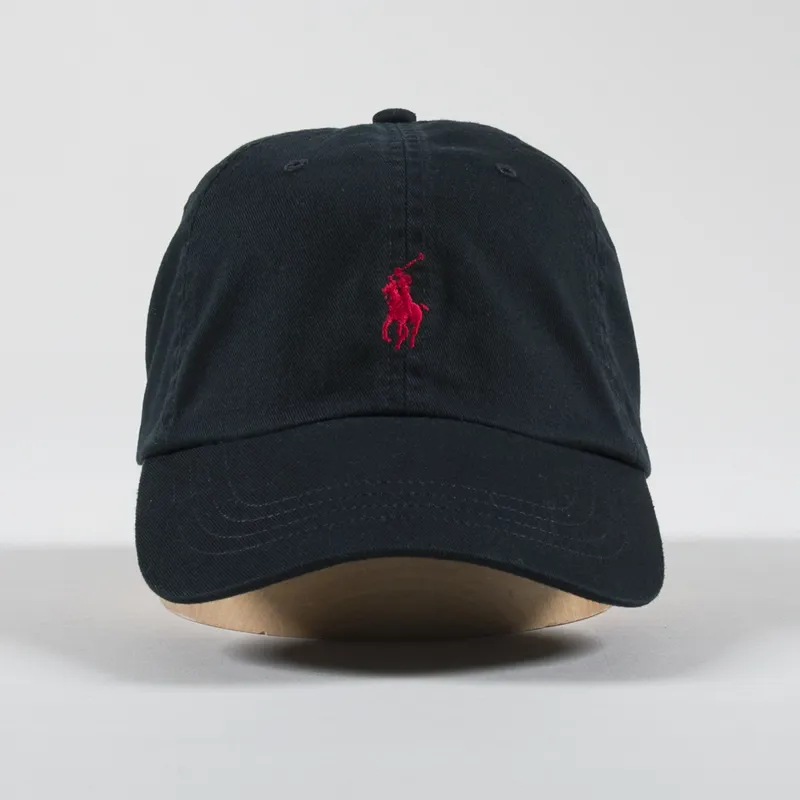 Polo Ralph Lauren Sports Cap Polo Black RL Red-1