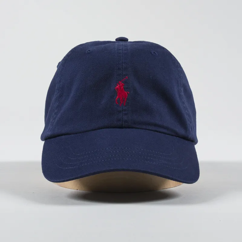 Polo Ralph Lauren Sports Cap Newport Navy RL Red-1