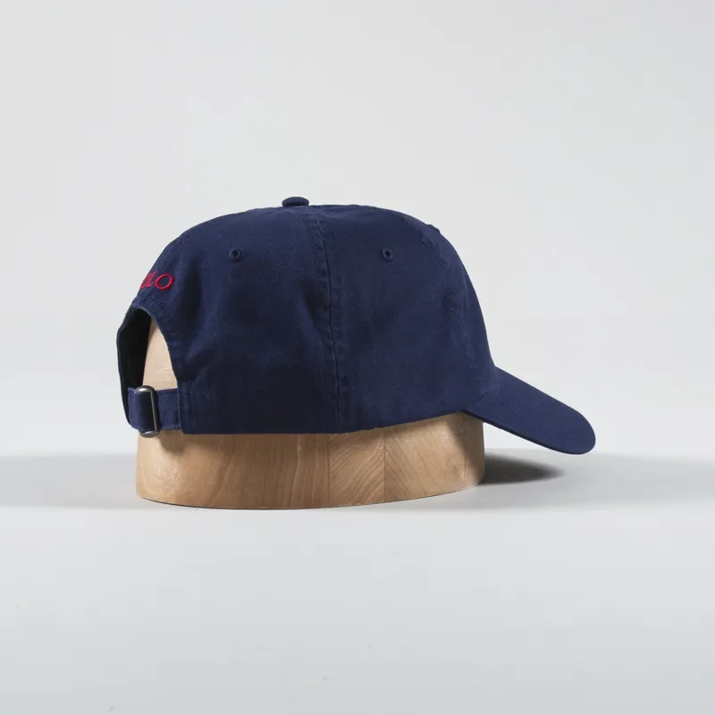 Polo Ralph Lauren Sports Cap Newport Navy RL Red-2