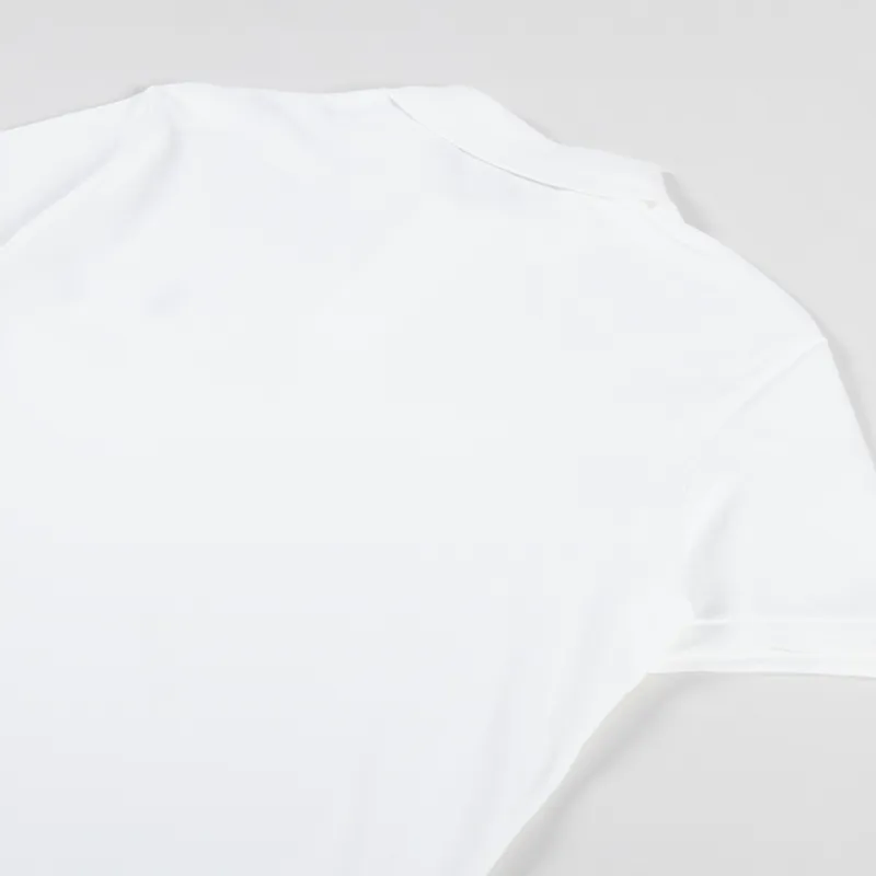 Polo Ralph Lauren Knit Polo Shirt White Royal Blue-3