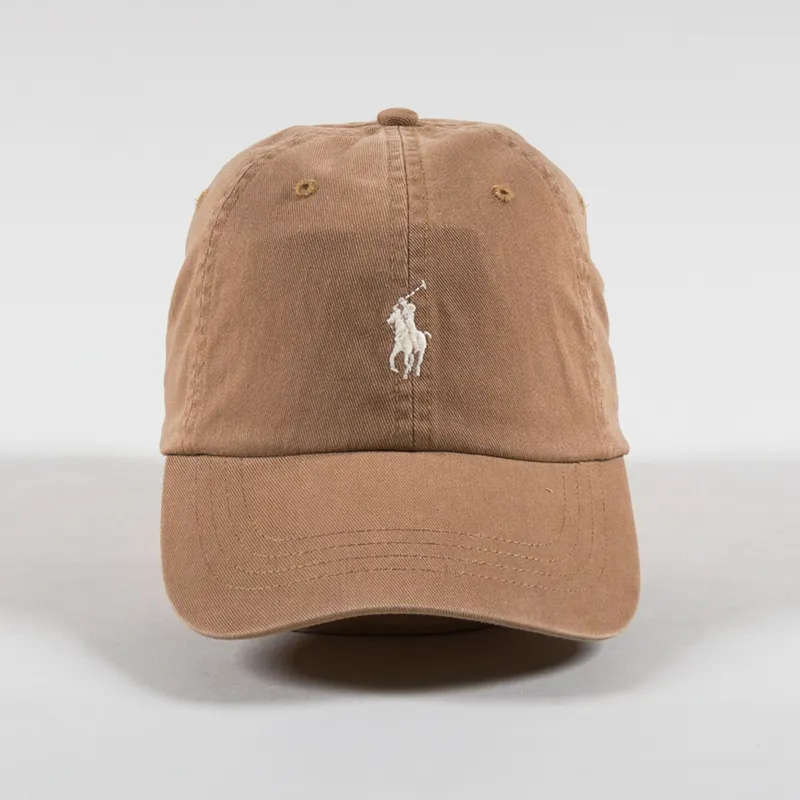 Polo Ralph Lauren Cotton Chino Ball Cap Rustic Tan-2