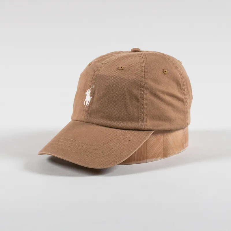 Polo Ralph Lauren Cotton Chino Ball Cap Rustic Tan