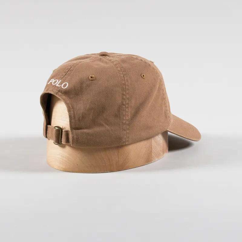 Polo Ralph Lauren Cotton Chino Ball Cap Rustic Tan-1