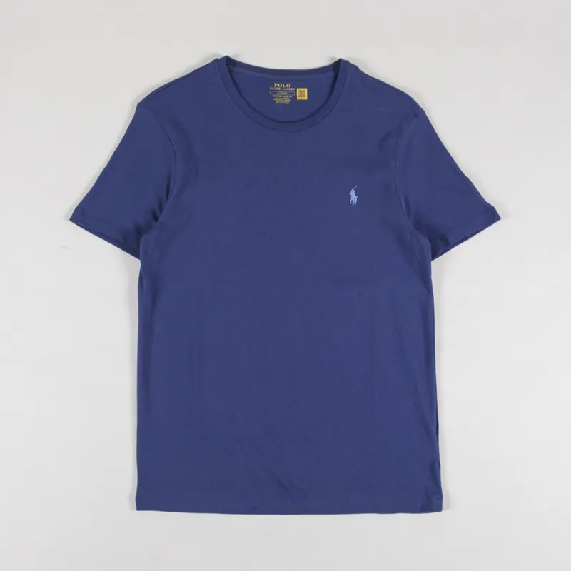 Polo Ralph Lauren Custom Slim Fit T Shirt Light Navy