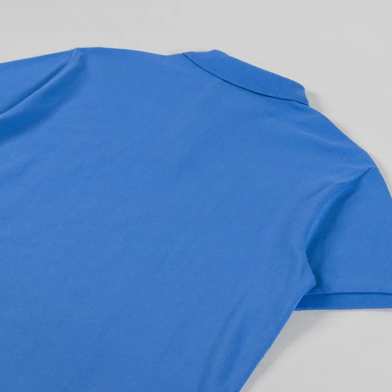 Polo Ralph Lauren Mesh Polo Shirt Blue Orbit-3