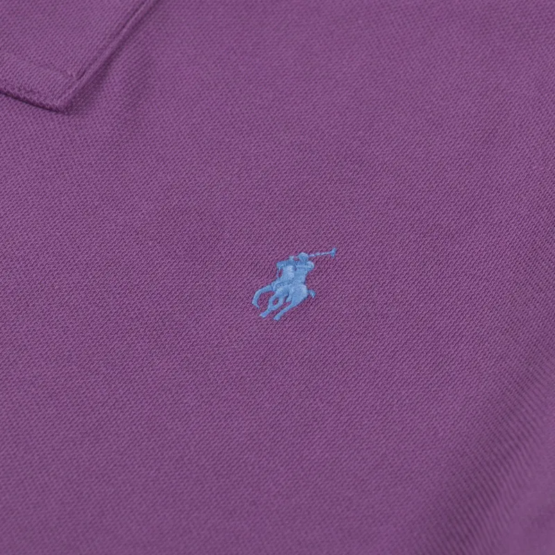 Polo Ralph Lauren Mesh Polo Shirt Tea Rose-5