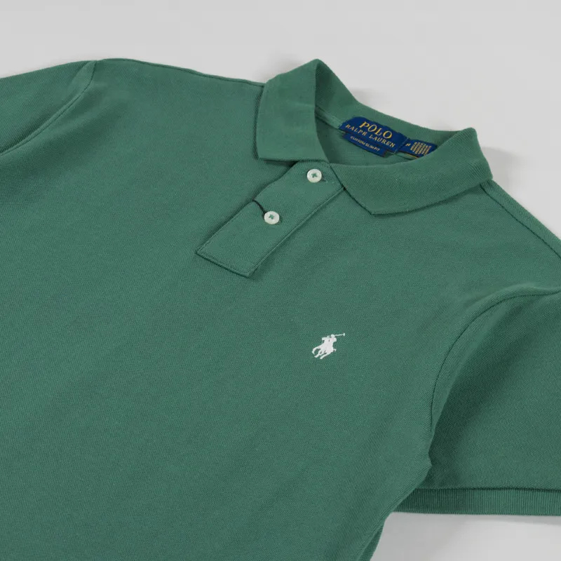 Polo Ralph Lauren Mesh Polo Shirt Green-1