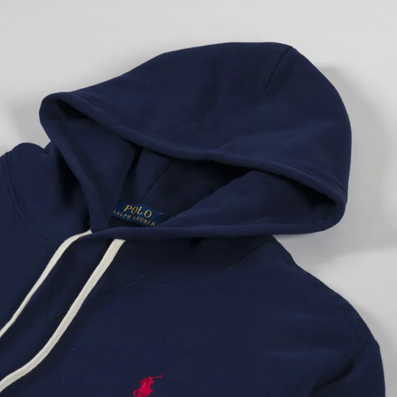 Polo Ralph Lauren The RL Fleece Hoodie Navy-4