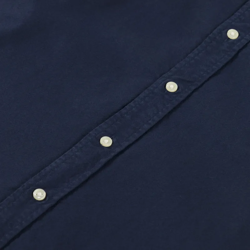 Polo Ralph Lauren Custom Fit Garment Dyed Oxford Shirt Navy-6