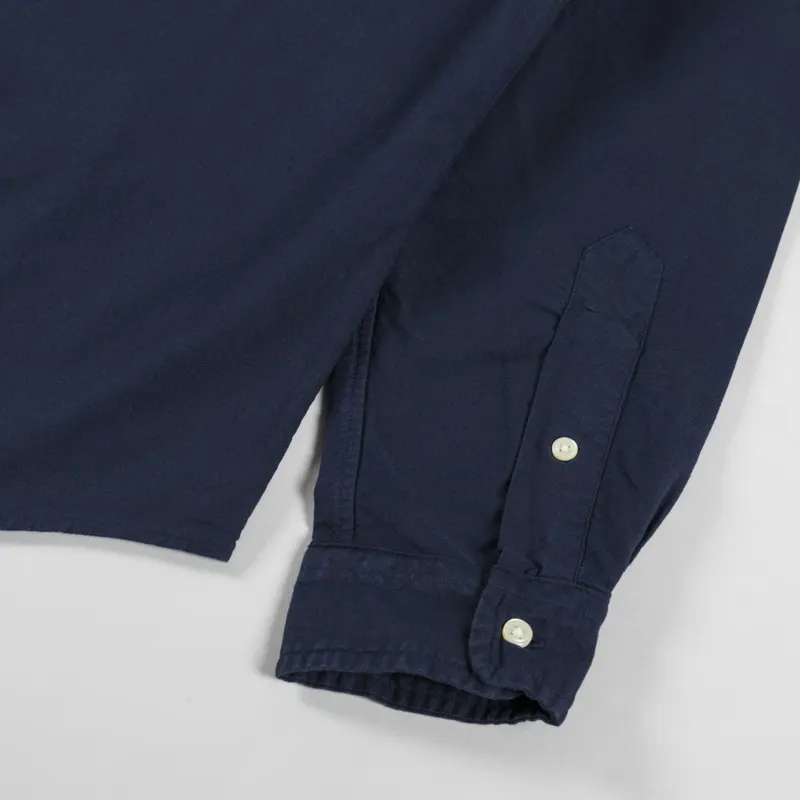 Polo Ralph Lauren Custom Fit Garment Dyed Oxford Shirt Navy-8