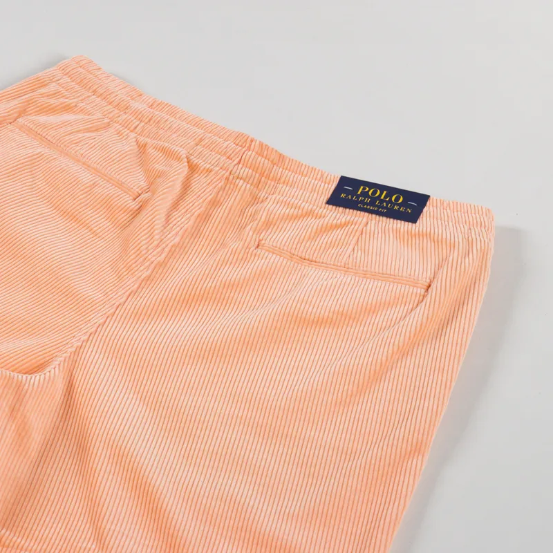 Polo Ralph Lauren Polo Prepster Corduroy Shorts Orange-3