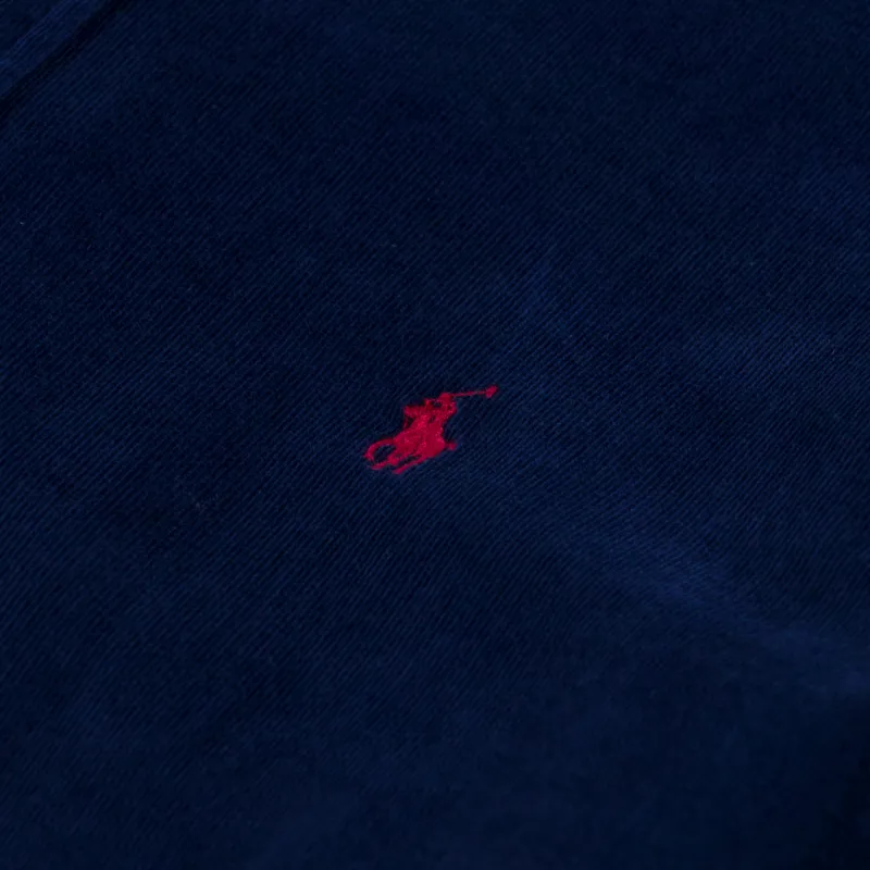 Polo Ralph Lauren Custom Fit Corduroy Shirt Newport Navy-5