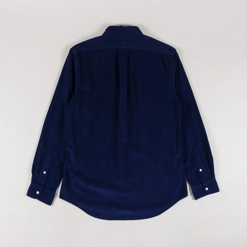 Polo Ralph Lauren Custom Fit Corduroy Shirt Newport Navy-1