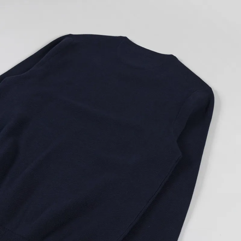 Polo Ralph Lauren Textured Cotton Jumper Navy Heather-3