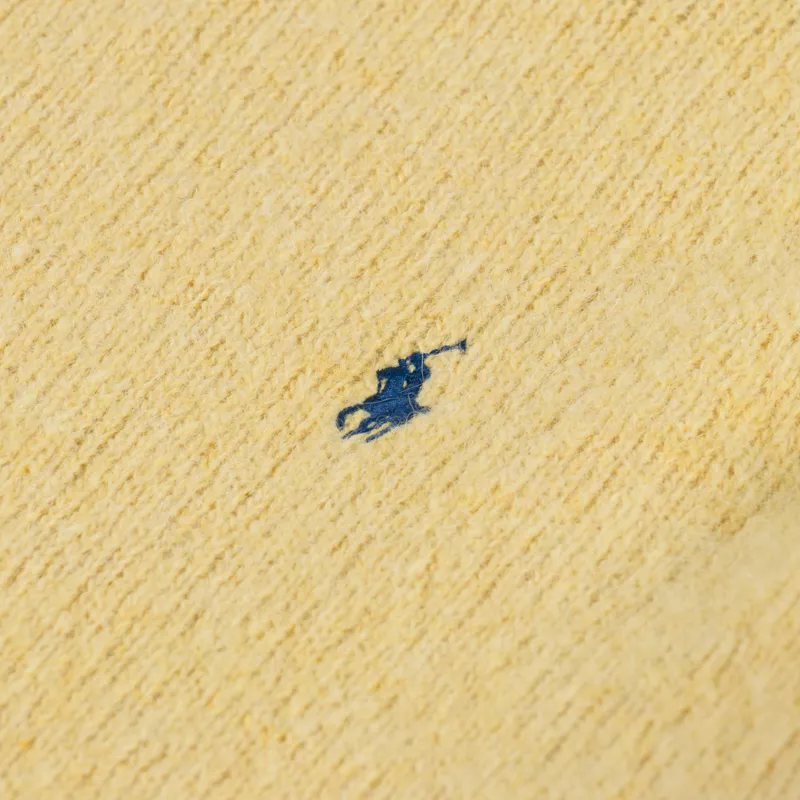 Polo Ralph Lauren Chunky Crew Knit Shetland Yellow-4