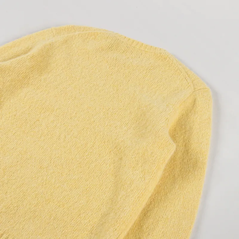 Polo Ralph Lauren Chunky Crew Knit Shetland Yellow-3