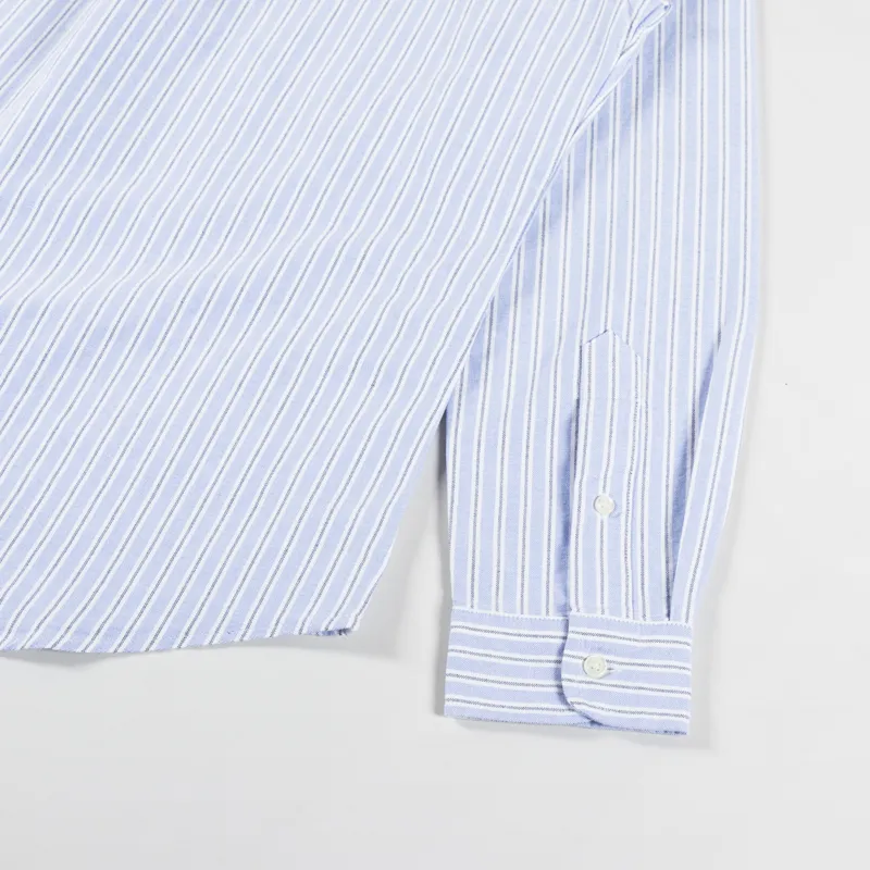 Polo Ralph Lauren Striped Oxford Shirt Blue White Multi-7