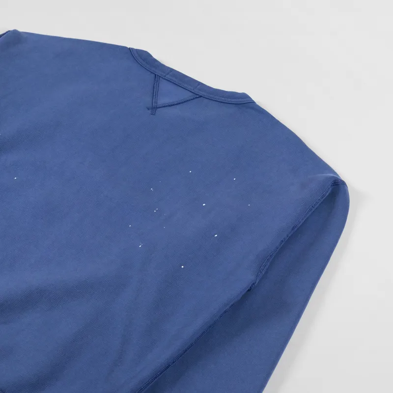 Polo Ralph Lauren Vintage Fit Fleece Graphic Sweatshirt Blue Heaven-3