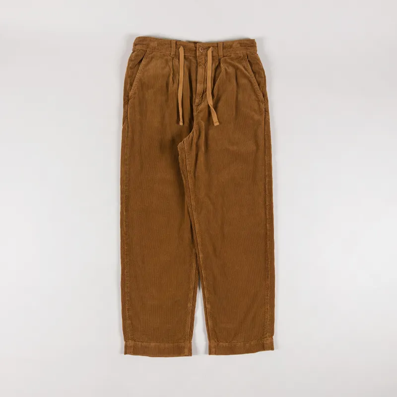 Polo Ralph Lauren Pleated Corduroy Pants Workwear Tan-1