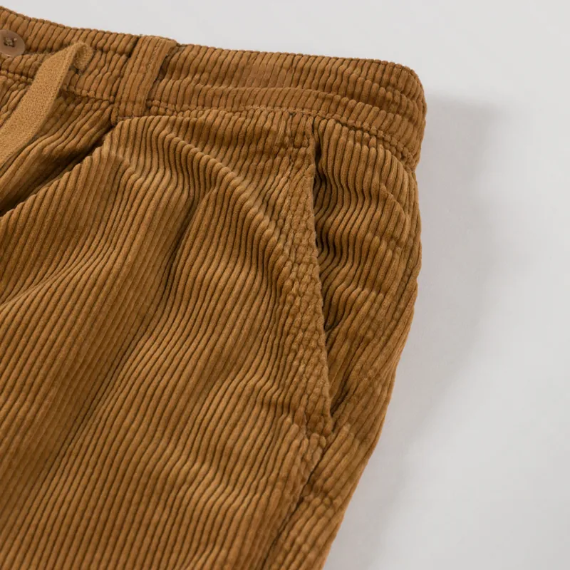 Polo Ralph Lauren Pleated Corduroy Pants Workwear Tan-9