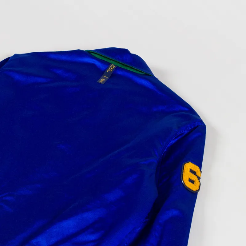 Polo Ralph Lauren Reversible Letterman Jacket Athletic Green Rugby-10