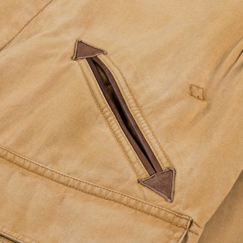 Polo Ralph Lauren Canvas Utility Jacket Berkshire Tan X-10