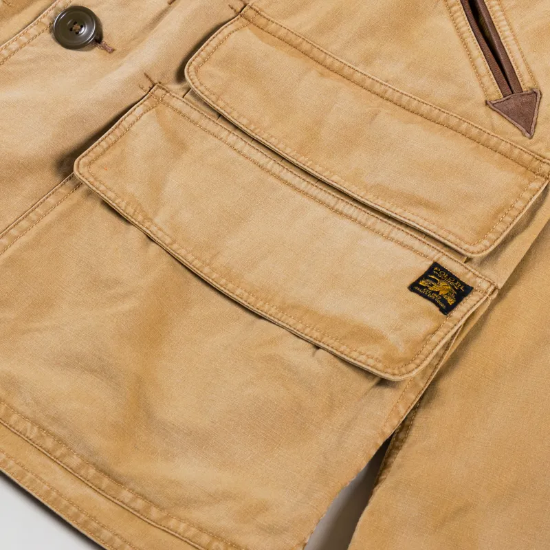 Polo Ralph Lauren Canvas Utility Jacket Berkshire Tan X-9