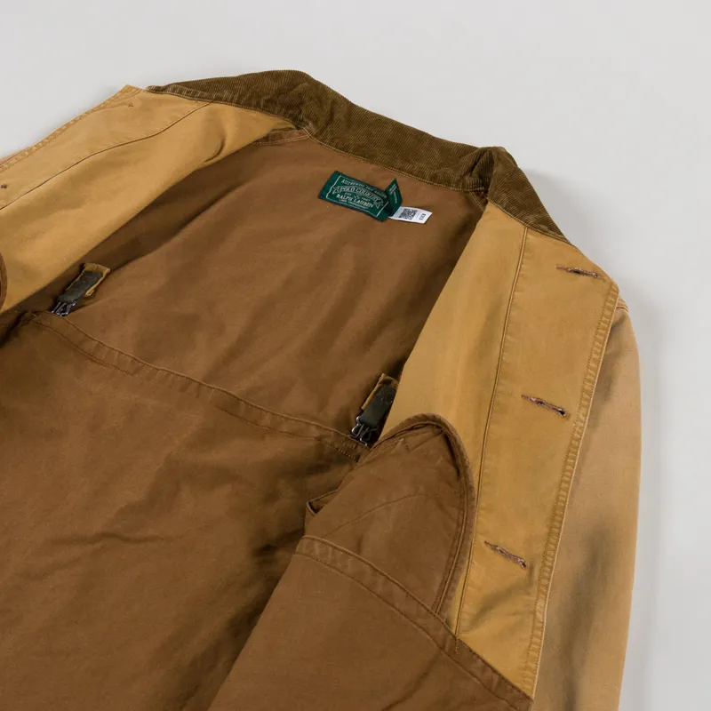 Polo Ralph Lauren Canvas Utility Jacket Berkshire Tan X-4